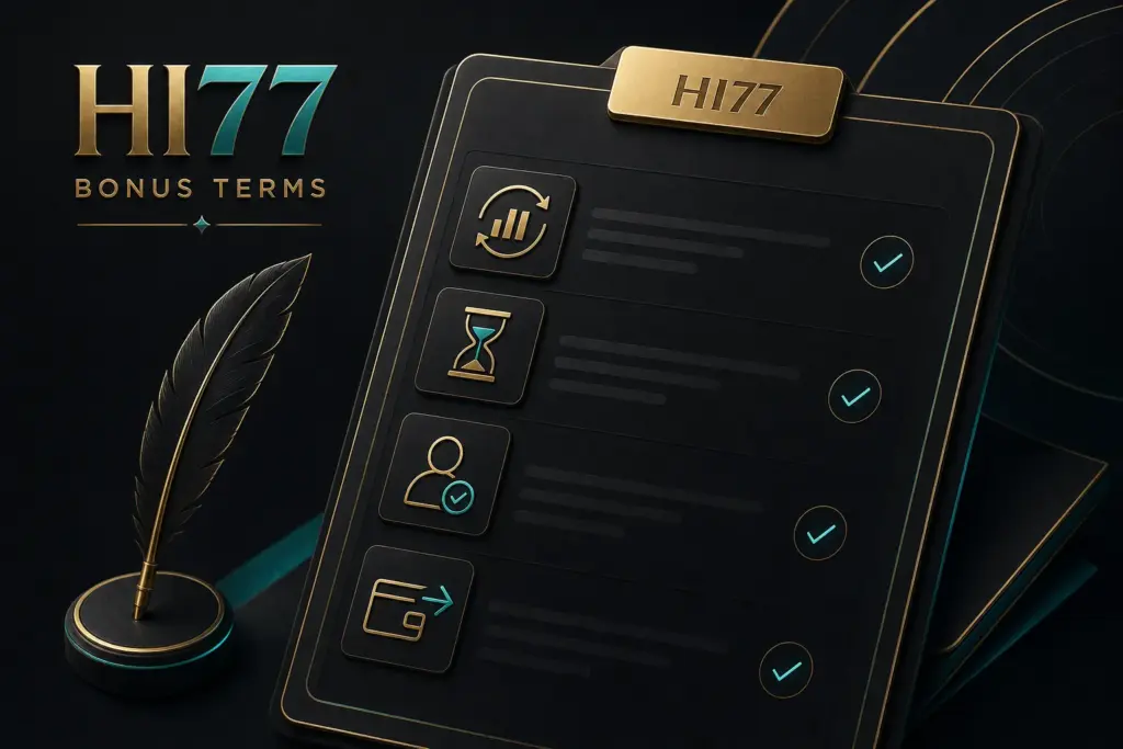 HI77 Bonus, Bonus Code ও Wagering শর্ত