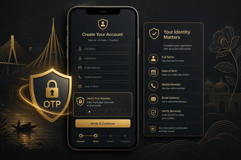 HI77 Register, Sign Up ও KYC প্রস্তুতি